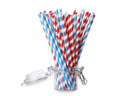 Silver Straw Paper